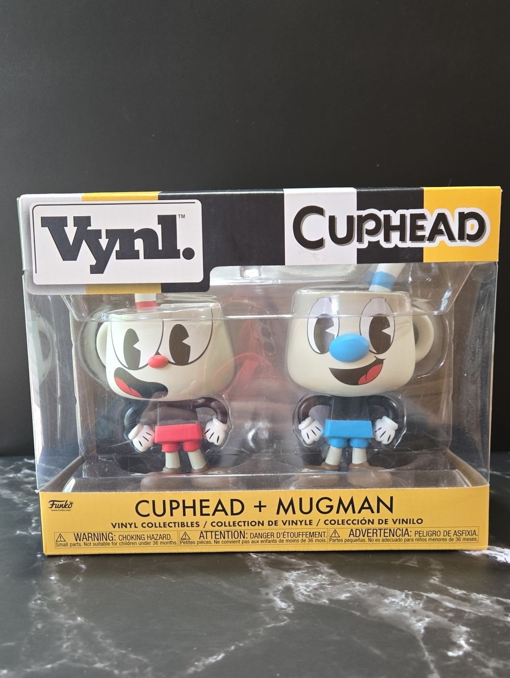 Funko Vynl - Cuphead & Mugman Collectible Figurines 2 Pack